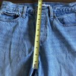 Levi's Levi’s Premium Wedgie Raw Hem Button Fly High Rise Straight Leg Jeans Size 27 Photo 4