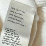 Free People  Santa Clara Ribbed Waffle Knit Oversized Top Alabaster S Photo 15