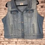 Old Navy Light Wash Denim Vest Photo 2