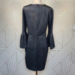 Ted Baker  Hanneh Fluted Metallic Knit Mini Dress‎ Photo 7