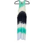 ALC Tallulah Silk Tie Dye Midi Dress Size 2 REVOLVE Green Photo 2