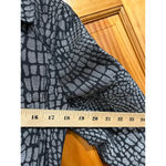 Diane Von Furstenberg New with Tag  DVF Angie Alligator Print Jacquard Crop Moto Photo 6