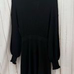 Sézane Sezane Women’s Small Black Robe Carlie Longsleeve Dress New Photo 0