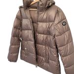 Michael Kors Hoodied Women's puffer Lightweight Jacket Size Large NWOT Photo 4