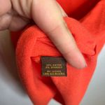 Adrienne Vittadini Studio Orange Sequin Embellished Top Women's Size L Vintage Size L Photo 6