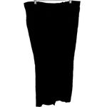 Boden 100% Linen Wide Leg Pants Drawstring Ankle Summer Casual Black 14L 38"x34" Size 14 Photo 1