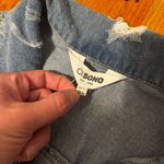 Ci Sono  Denim Jean Jacket Distressed Blue Medium Photo 2