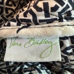 Vera Bradley  Tote Holiday Design Retired Pattern Dogwood Black Yellow White Gray Photo 1