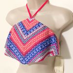 Shoshanna 🆕  handkerchief floral halter bikini top Photo 4