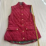 Lilly Pulitzer  Getaway Quilted Vest Hot Pink Sz S Small Photo 1