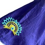 Johnny Was  crinkle purple blouse Photo 5