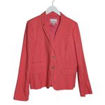 J.Crew  Schoolboy Blazer 12 Women's Coral Salmon Pink Photo 7