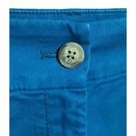 Loft Bermuda Chino Shorts 4 Blue Teal Stretch Preppy Casual Modest Comfort Boho Photo 1