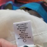 Milly of New York Neon Multi Color Pleated Skirt Orange Size 6 Photo 9