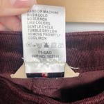 Woolrich Maroon Corduroy Straight Leg High Rise Pants Stretch Size 10 Outdoors Photo 11