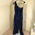 Kate Spade x Target NWT Women's Classic Rose Jumpsuit Blue/Black Size 2 Blue Photo 1