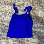 Entro Royal Blue Tie Top Photo 0