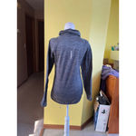 Reebok Women's Gray Heathered Cowl Neck Activewear Top Photo 2