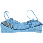 J.Crew J. Crew Eyelet balconette underwire bikini top CL723 Calm Blue 34C NWT Photo 1
