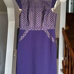Antonio Melani Embroidered Accented Dress Sz 10 Photo 0