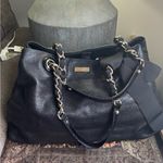 Kate Spade Rare🔥Authentic  Shimmery leather Bow Chain 3 compartments shoulder Photo 1