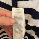 Hollister  Navy Blue Stripe Babydoll Long Sleeve Henley Photo 7