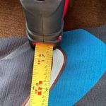 Lucy & Laurel  Blue Black Brown White Geometric Halter Top Dress Sz 8 Zip On Side Photo 10