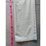 Loft  High Waist Straight Crop Jeans Cream Off White Wash Spring Academia Size 27 Photo 9