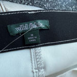 Wild Fable Silver 🩶 Metallic Pants size 10 by  Photo 5