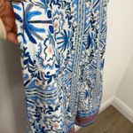 Avec Les Filles  Sea Beach Life Palm Trees Midi Dress Size 14 Photo 9