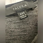 Talula Aritzia  Women's Heather Gray Sleeveless Stretch A-Line Dress Size XXS Photo 5