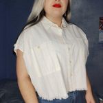 Urban Outfitters BDG Short Sleeve Stripe Button-Down Shirt Photo 0