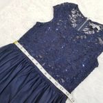 Bailey blue  Sheer Fit & Flare Cocktail Dress Photo 8