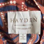 Hayden Los Angeles Women's S A-line Hipster Long Sleeve Midi Dress Geometric Photo 4