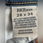 BKE Denim Stella Woman’s Mid-Rise Summer Slim Fit Flare Short Shorts Size 26x34 Photo 5