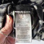 Columbia Sweatshirt Womens Black Gray White Floral Fleece Pullover Mock Neck M Photo 8