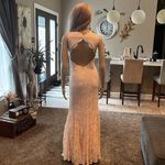 Antoinette Rose exposed back lace gown Orange Size undefined Photo 11