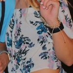 Charlotte Russe crop top over the shoulder  Photo 0