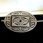 Gorgeous Antique Victorian French Jeweler Brooch Photo 7