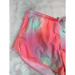 Nike Dri-Fit Lined active/Swimming Shorts Size L pink Tie Dye Zipper In Back Photo 3