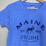 Vintage Maine Original Outdoor Adventure Graphic Tee Shirt Size Medium Photo 1