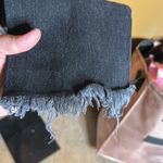 CARMAR Black Emelia Sturgis Spiked Straight Leg Crop Frayed Goth Jeans Size 25 Photo 8