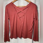 Alya  Crisscrossed Back Shirt Small Photo 1
