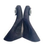 Stuart Weitzman Black Bucalina Covered Wedge Heel Size 9.5 Photo 5