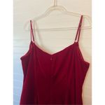 Antonio Melani Pixie Red Velvet Cowl Midi Dress Photo 6