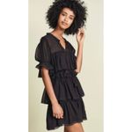 MISA Los Angeles NEW Jazmine Ruffle Popover Mini Dress Photo 1