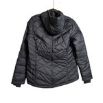 Columbia NWT  Heavenly Hooded Puffer Jacket L Collegiate Navy Blue Omni-Heat Photo 3