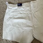 Old Navy  High-Waisted Slouchy Straight White Cut-Off Jean Shorts Size 20 Photo 8