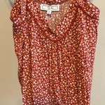 Hippie Rose Floral  Flowy Tank Top Photo 1