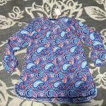 Simply Southern  new blouse. Size large. Silky feeling. NWT v neck Photo 0